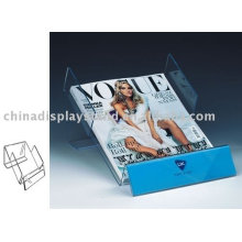 Acrylic Book Display Stand/ Magazine Shelf/ book display stand shelf